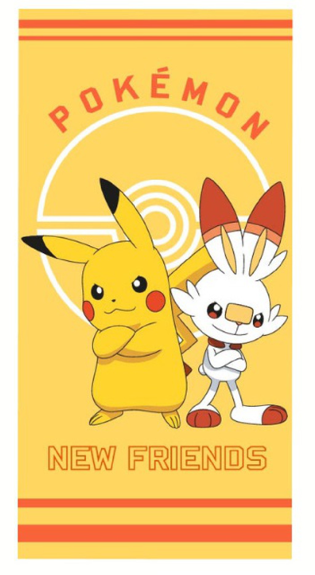 Carbotex Ręcznik kąpielowy plażowy POKEMON 70x140 Pikachu PIKA3230678