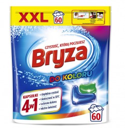 Bryza 4w1 kapsułki do prania kolorów 60 szt