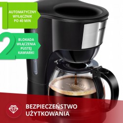 Ekspres przelewowy do kawy MKW-12