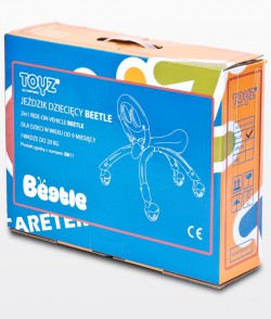 Jeżdzik Caretero Beetle zielony