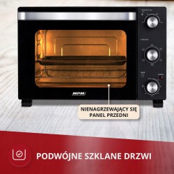 PIEKARNIK MPE 15/T CZARNY 28L