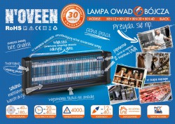 Lampa owadobójcza Noveen IKN-40 czarna