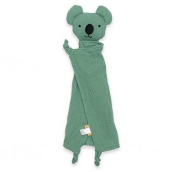 New Baby Przytulanka muślinowa Koala mint pielucha