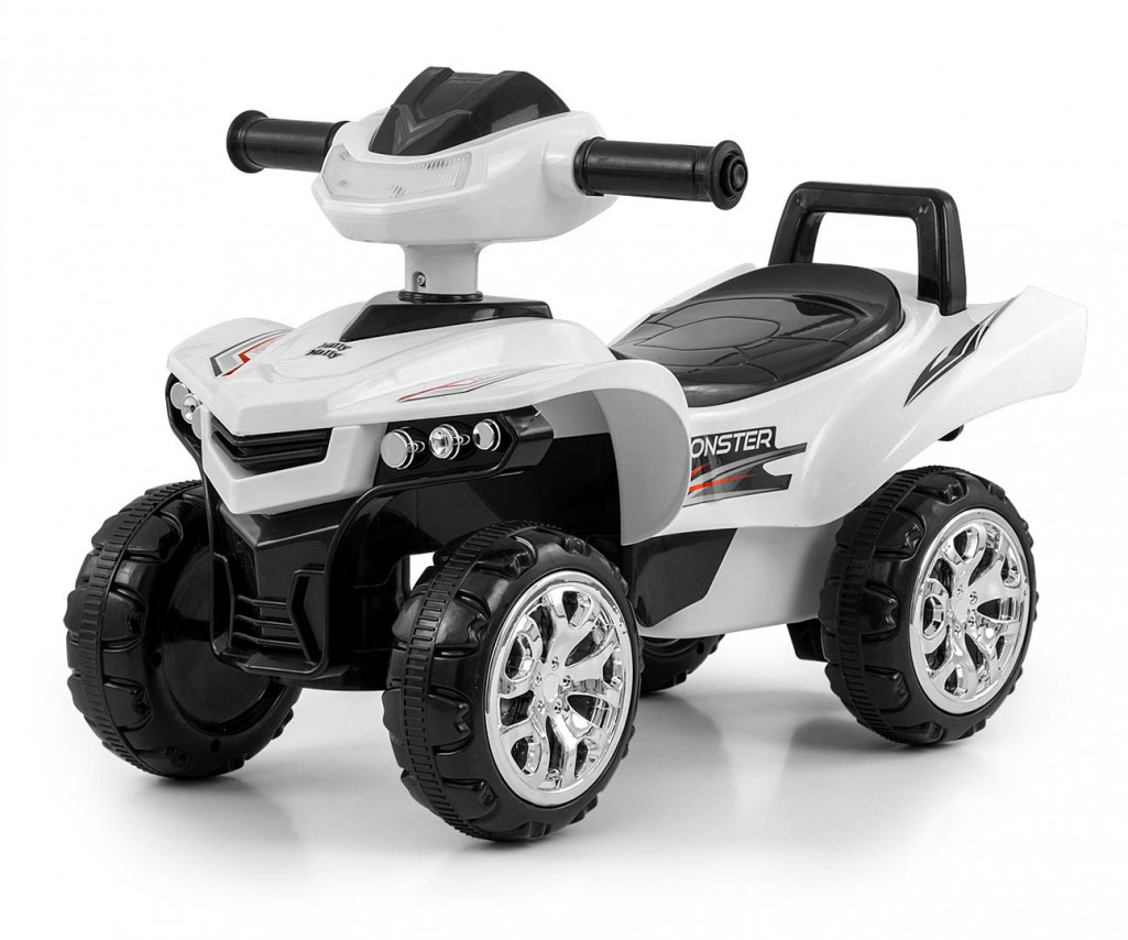 Milly Mally Pojazd Monster Quad White