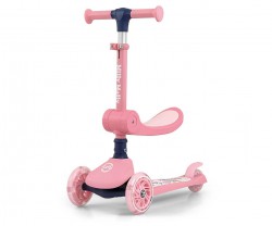 Milly Mally Scooter hulajnoga Fuzzy Pink