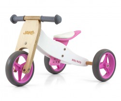 Milly Mally Pojazd rowerek 2w1 Jake Classic Pink