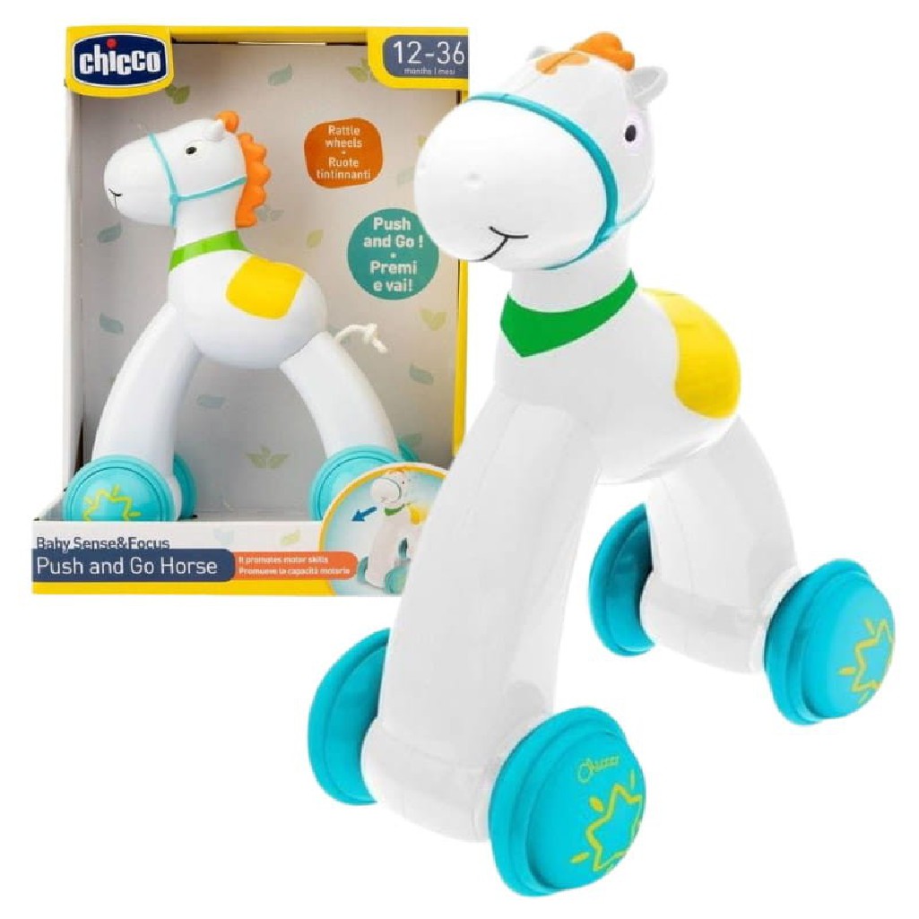 Chicco Zabawka Dla Maluszka "Push&Go" Konik