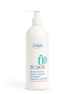 Ziajka Żel do mycia ciała i włosów 400ml