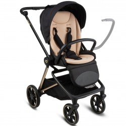 Kidwell Wózek głęboko-spacerowy VELMONT Black/Beige