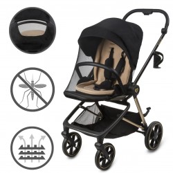 Kidwell Wózek głęboko-spacerowy VELMONT Black/Beige