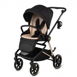 Kidwell Wózek głęboko-spacerowy VELMONT Black/Beige