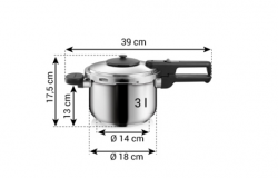 Tescoma Szybkowar GrandCHEF 3,0L  701403.00