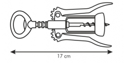 Tescoma Korkociąg do wina PRESTO, nierdzewny 420244.46