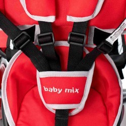 Baby Mix rowerek trójkołowy z LED światłami Lux Trike czerwony