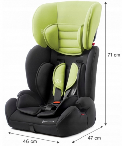 Kinderkraft fotelik samochodowy Concept 9-36 kg green