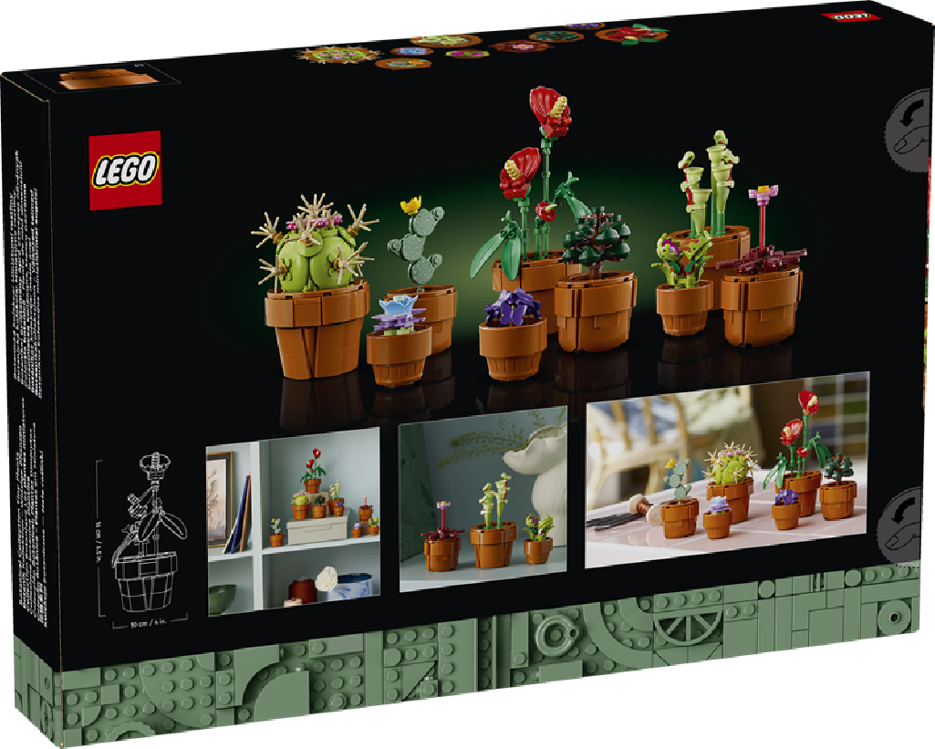 Lego Icons Małe roślinki 10329