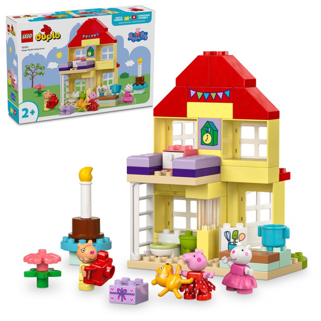 Lego Duplo Urodzinowy domek Peppy 10433