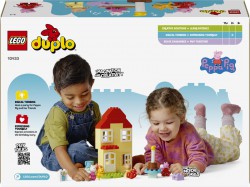 Lego Duplo Urodzinowy domek Peppy 10433