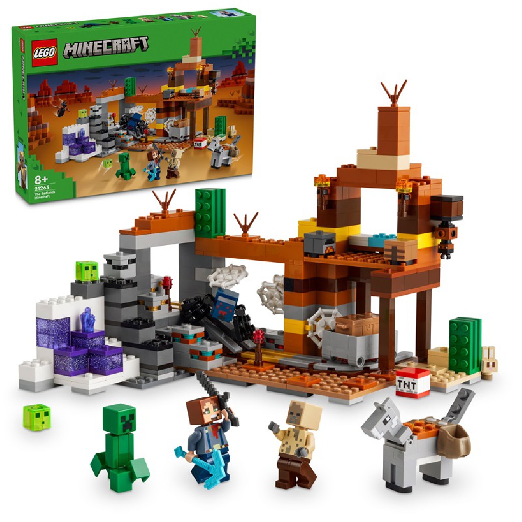 Lego Minecraft Kopalnia w Badlandach 21263