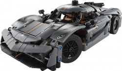 Lego Technic Szary hipersamochód Koenigsegg Jesko Absolut 42173