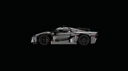 Lego Technic Szary hipersamochód Koenigsegg Jesko Absolut 42173