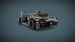 Lego Technic Szary hipersamochód Koenigsegg Jesko Absolut 42173