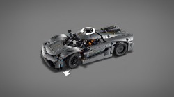 Lego Technic Szary hipersamochód Koenigsegg Jesko Absolut 42173