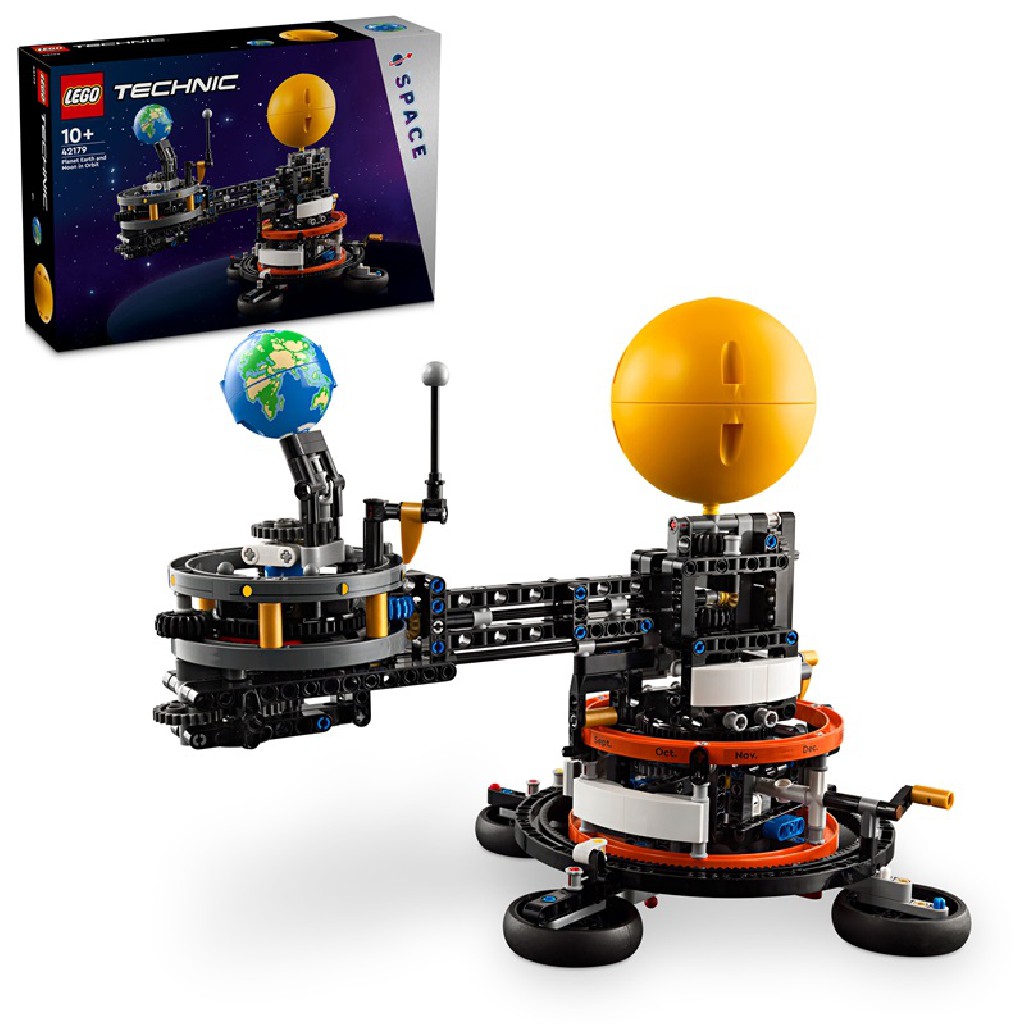 Lego Technic Planeta Ziemia i Księżyc na orbicie 42179