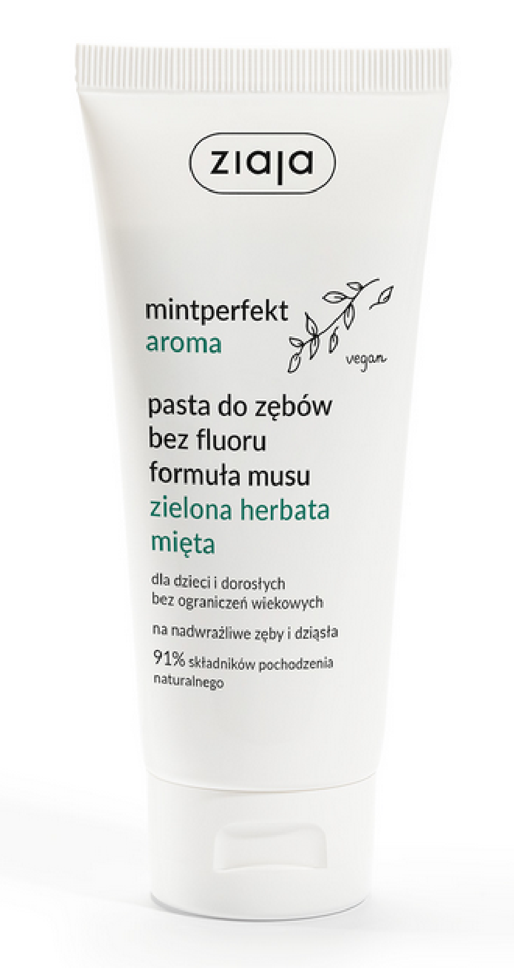 Ziaja Pasta Aroma formuła musu zielona herbata z miętą 100ml