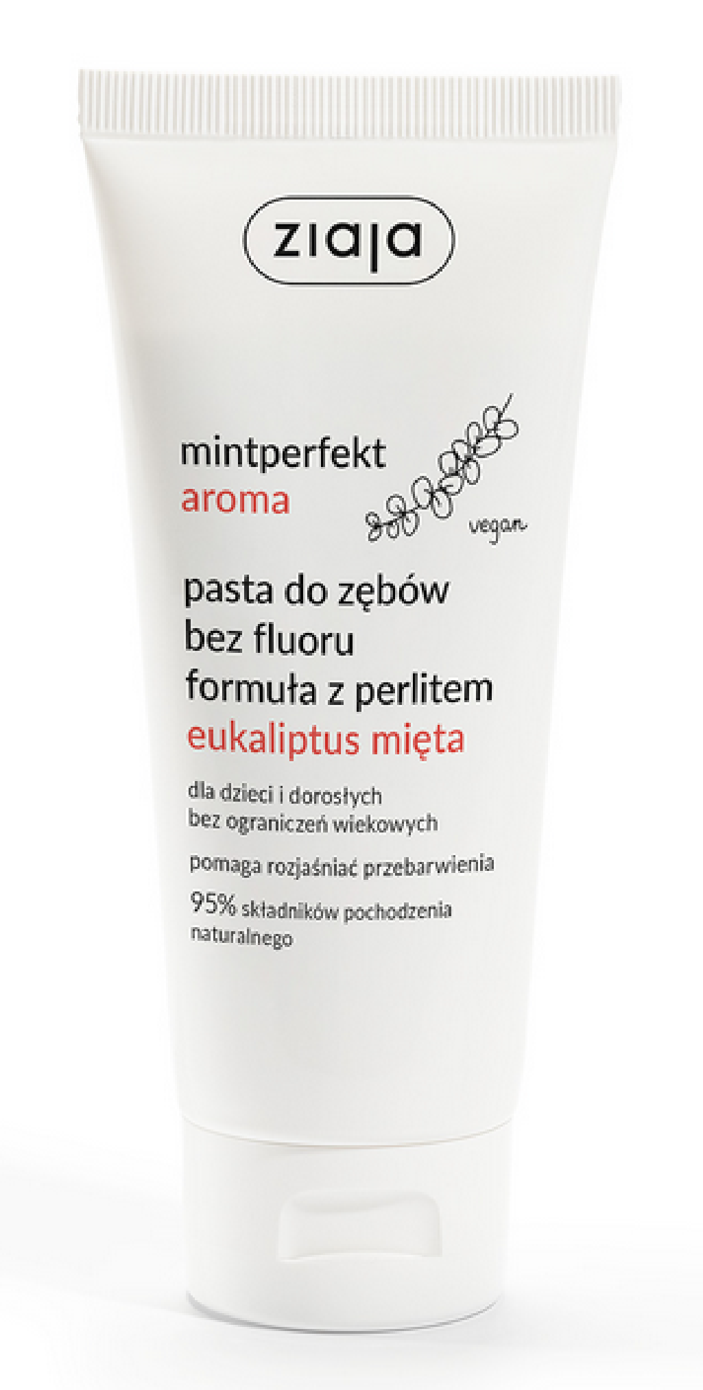 Ziaja Pasta Aroma formuła z perlitem eukaliptus mięta 100ml