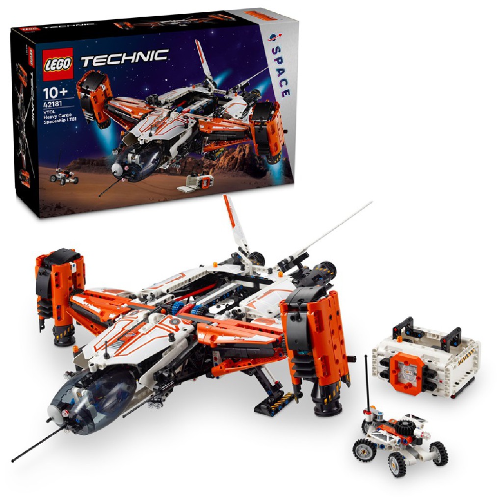 Lego Technic Transportowy statek kosmiczny VTOL LT81 42181