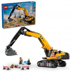 Lego City Żółta koparka 60420