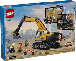 Lego City Żółta koparka 60420