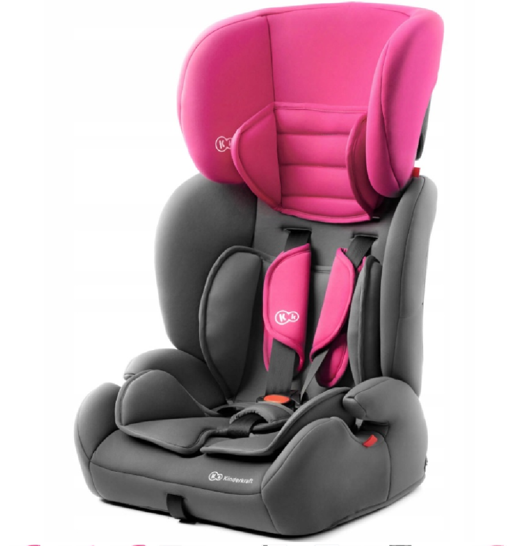 Kinderkraft fotelik samochodowy Concept 9-36 kg pink
