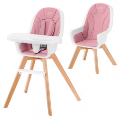 Kinderkraft Tixi krzesełko do karmienia pink