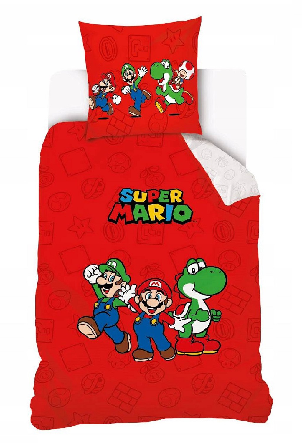 Carbotex pościel dwustronna Super Mario 160x200cm SUPMARIO2321