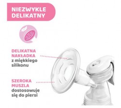 Chicco NaturalFeeling Laktator manulany + wkładki 60 szt.