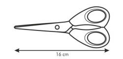 Tescoma Nożyczki do domowego użytku PRESTO 16 cm, kolorowy mix 888210.00