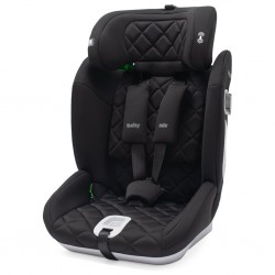 Baby Mix HERO Pro Fotelik samochodowy 76-150cm 9-36kg montaż pasem i-Size black