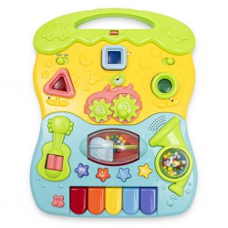Baby mix chodzik edukacyjny z zabawkami niebieski