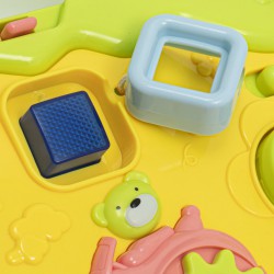 Baby mix chodzik edukacyjny z zabawkami niebieski