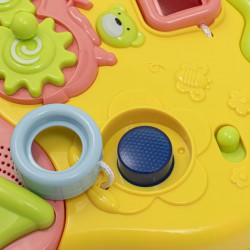 Baby mix chodzik edukacyjny z zabawkami niebieski