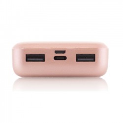 GoGen Powerbank Gogen PB100007RG różowy 10000 mAh 2xUSB