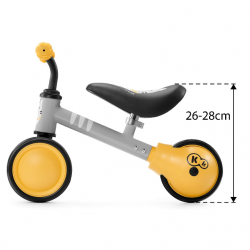 Kinderkraft Cutie Rowerek biegowy żółty