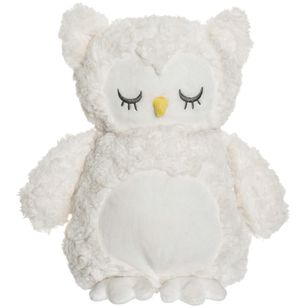 Teddykompaniet Heaters urocza Sowa latte 35cm