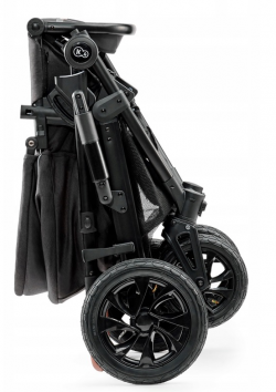 Kinderkraft Prime Wózek głęboko spacerowy 2w1 + Mommy Bag czarny