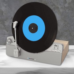 Gramofon wertykalny BLAUPUNKT VT-100SL srebrny