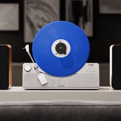 Gramofon wertykalny BLAUPUNKT VT-100SL srebrny