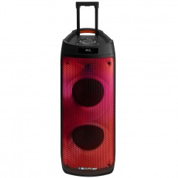 GŁOŚNIK PB 08 DB BLAUPUNKT LED PARTY BOX KARAOKE 2 x MIKROFON  BEZP. BLUETOOTH