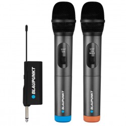 Podwójny mikrofon bezprzewodowy UHF BLAUPUNKT WM-60UDB